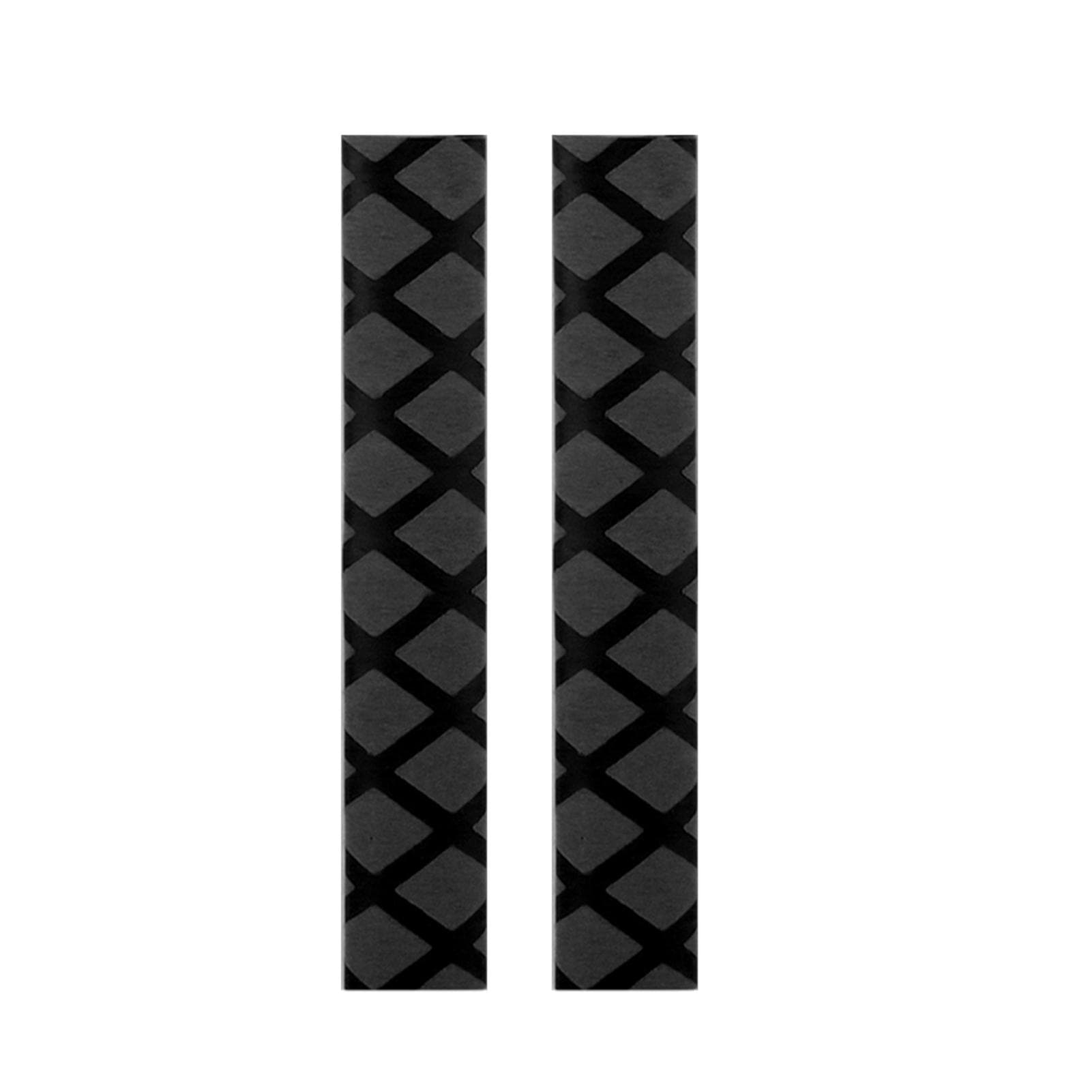1 Pair Drumstick Antiskid Grip 6.5-inch Anti Slip Wrap for 2-7# Drumsticks Percussion Instruments black