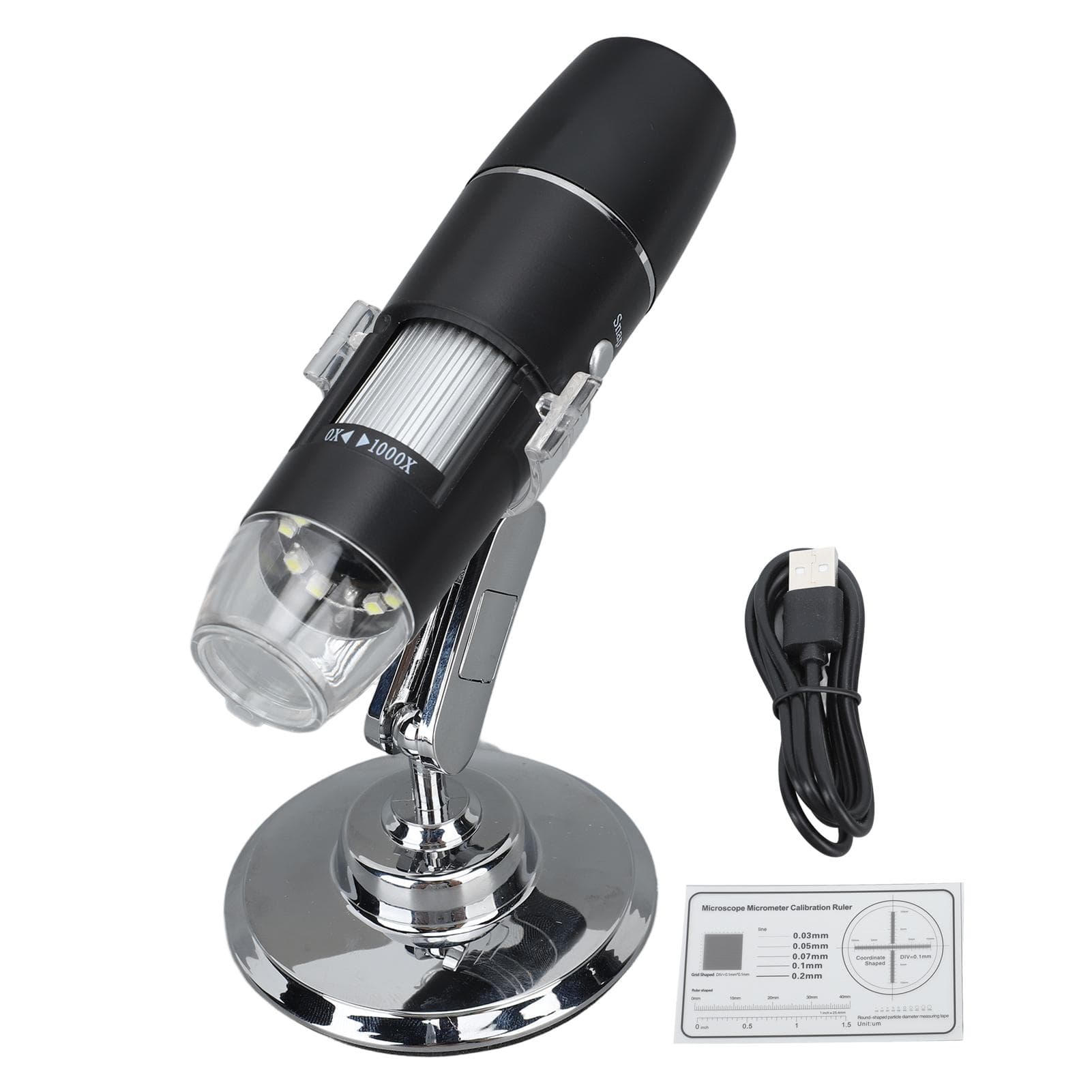 Wireless Digital Microscope With Flexible Stand Photo Video Function 0?1000X WiFi Handheld