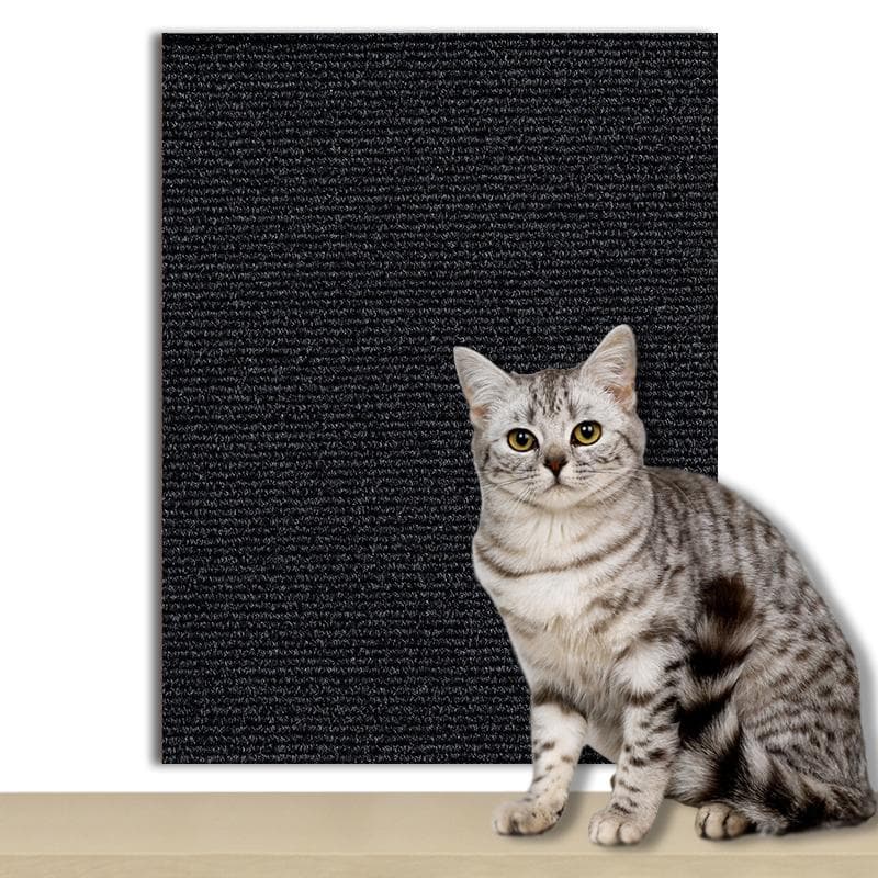 Anti-cat scratch blanket can be cut and pasted cat magic multi-functional self-adhesive carpet wallpaper cat crawling blanket 60x60x0.4cm 1pcs black