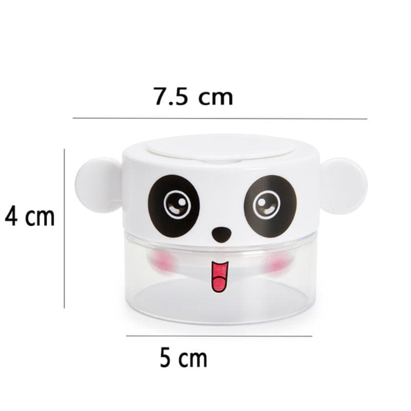 Cartoon Pill Grinder Tablets Crusher Portable Medicine Dispenser Pill Container Storage Pulverize Case white