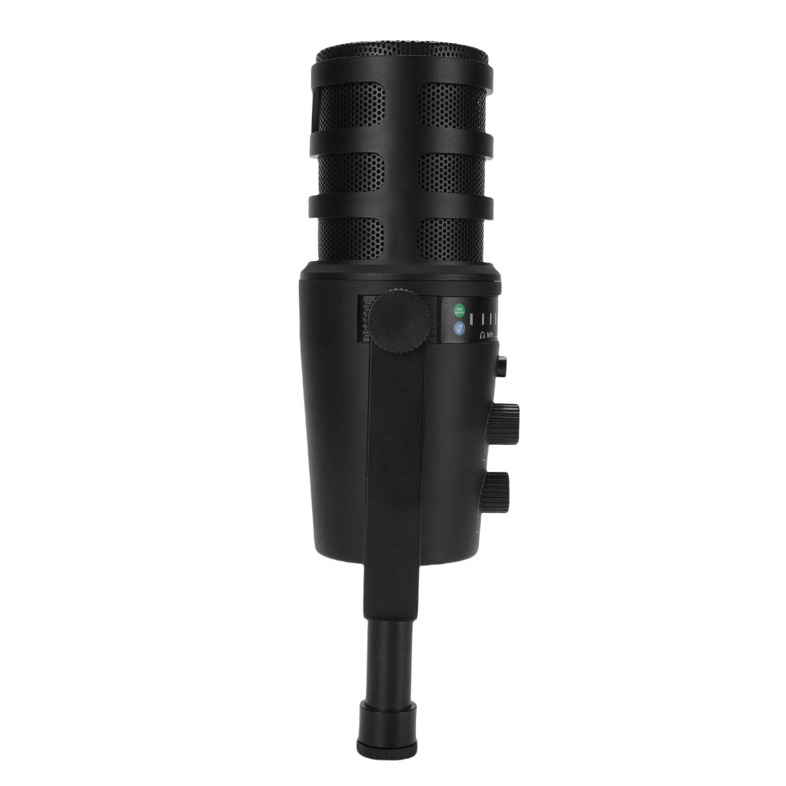 Microphone and Boom Arm Kit Professional Studio Recording Podcast USB Mic with Control Knob for