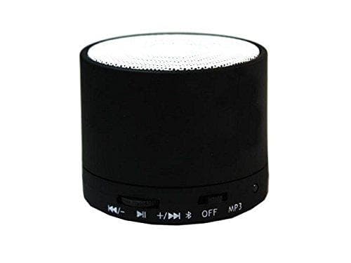 Black Bluetooth hands-free kit loudspeaker speaker for Smartphone and Tablet black