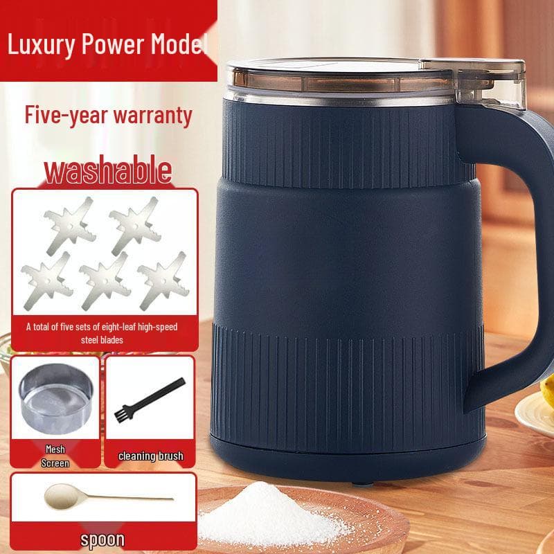 Dual-Use Household Grinder: Super Fine Dry/Wet Powder Processor & Wall Breaker