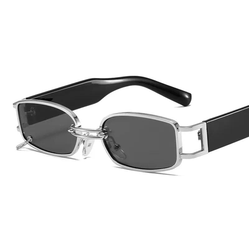 Fashion Rectangle Woman Sunglasses Vintage Square Punk UV400 Eyewear Gafas De Sol Mujer Designer Brand Shades