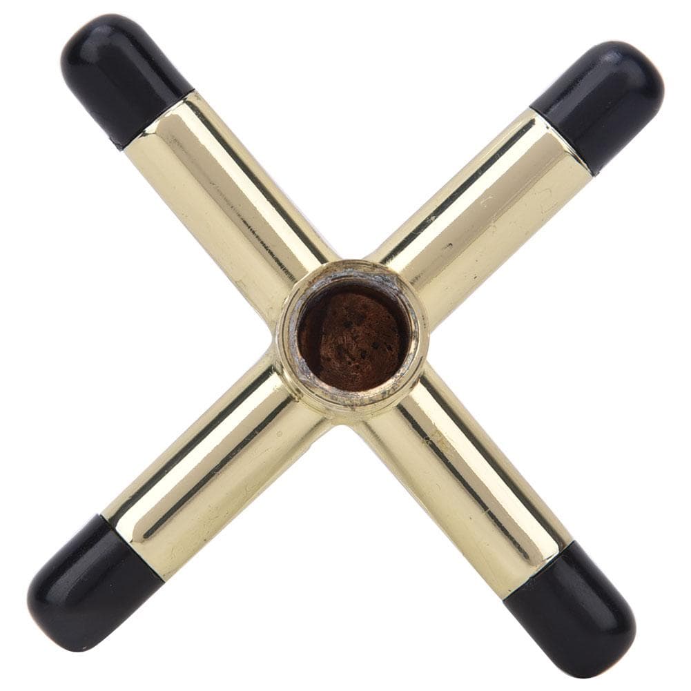 Metal Durable Antislip Billiards Snooker Pool Cue Rest Bridge Head Holder Billiard Accessory(Cross
