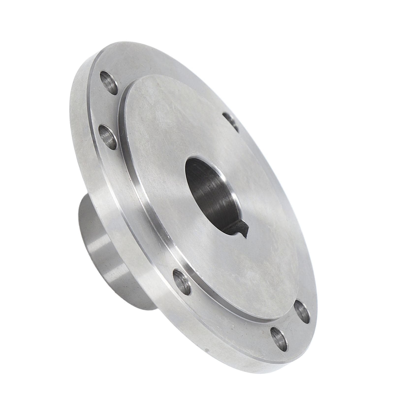 125mm Lathe Flange High Manganese Steel Chuck Connection Flange for K11?125 K12?125 K72?125 30mm 16mm / 0.6in