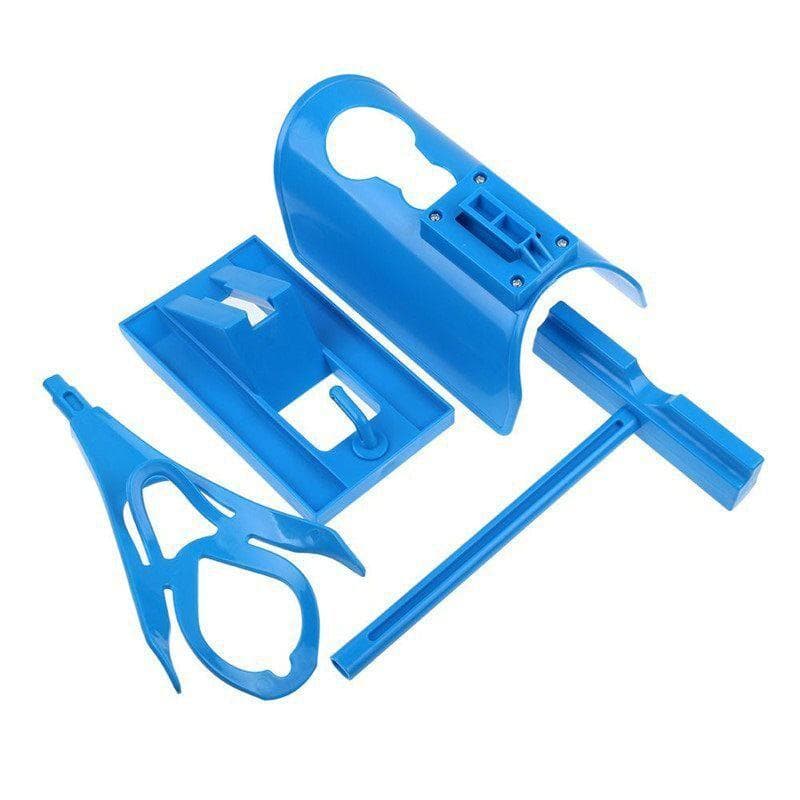 Sock Slider Need Not Bending Put On Or Off Socks Aid Blue Helper Kit Socks Foot Brace Support Personal Health Care blue