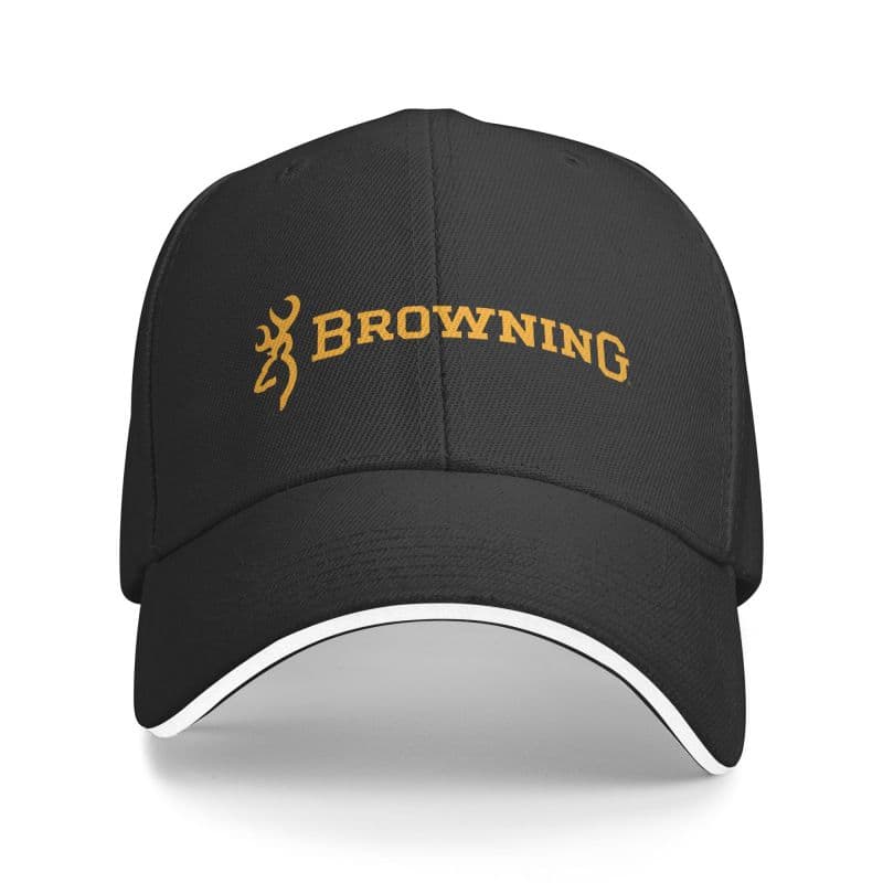 Fashion Unisex Browning Pistol Shooter Baseball Cap Adult Adjustable Dad Hat Women Unisex Outdoor Baseball Cap