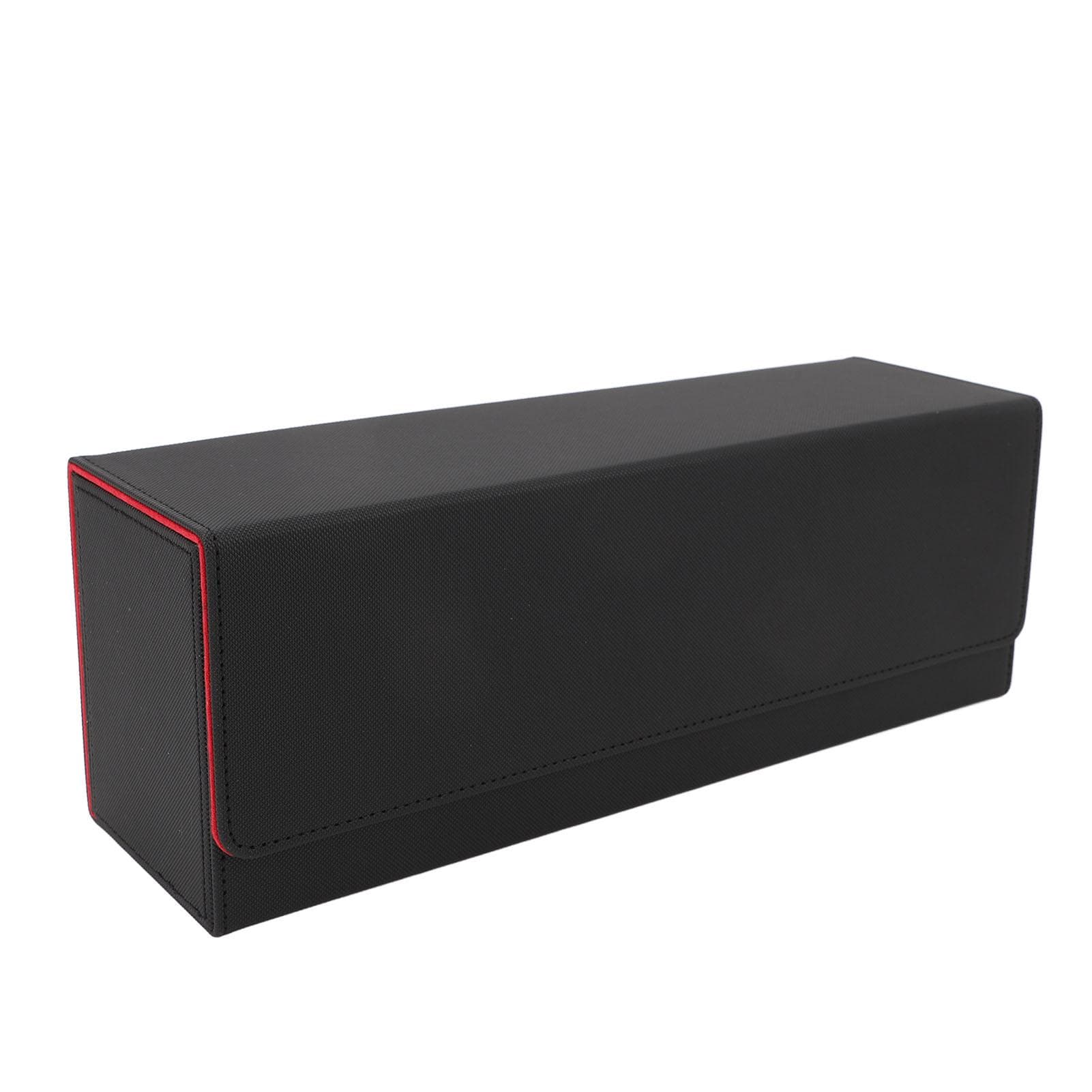 Card Storage Box Multipurpose PU Leather Large Capacity Magnetic Closure Card Deck Case for 400