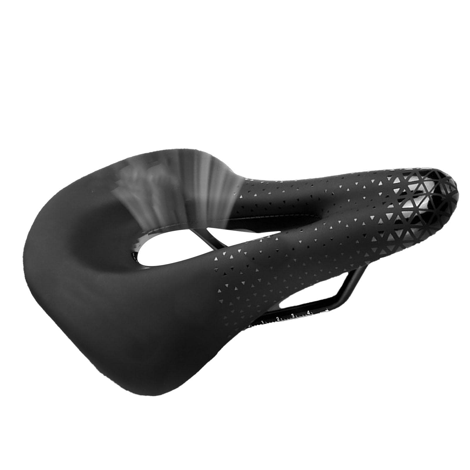 Bike Saddle Comfortable Breathable Shock Absorption Hollow Bicycle Seat for Mountain Bike Road Bike