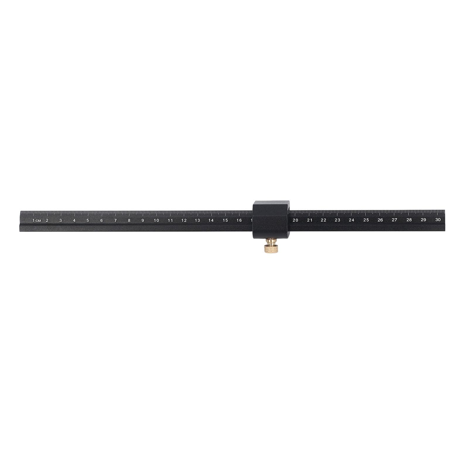 Woodworking Sliding Ruler Aluminum Alloy Accurate Scales L Shaped Ruler for Carpenter Woodwork