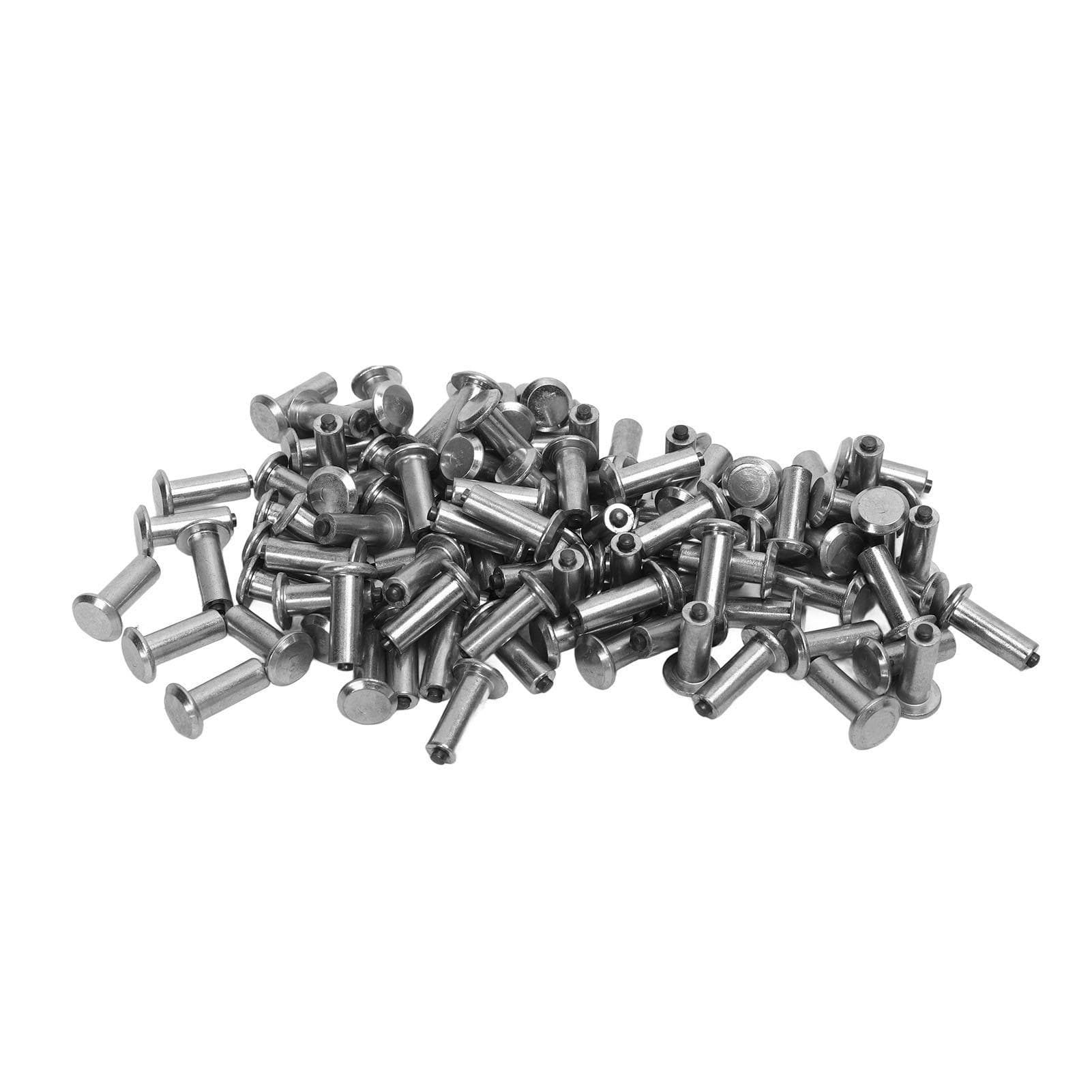 100PCS Carbide Tire Studs Anti Slip Snow Spikes Screw Studs for Forklift Auto Car Truck Off Road
