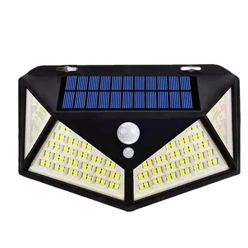 333 LEDS Outdoor Solar Lights Motion Sensor Powerful Led Lamp Spotlight Sunlight Energy Waterproof For Exterior Garden Wall Decor 100LED