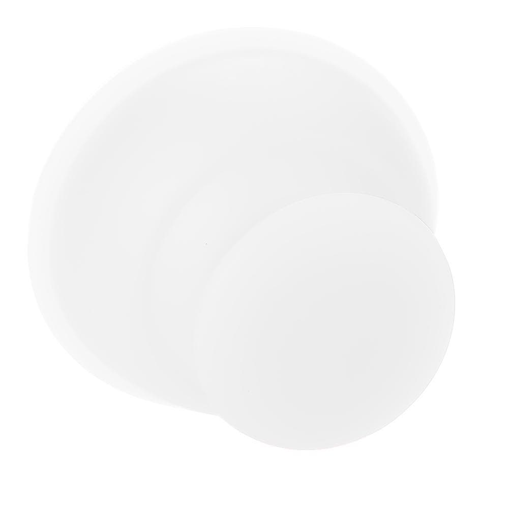 Silicone Moisture Absorber Anti Cellulite Vacuum Cupping Cup Massage (White) white