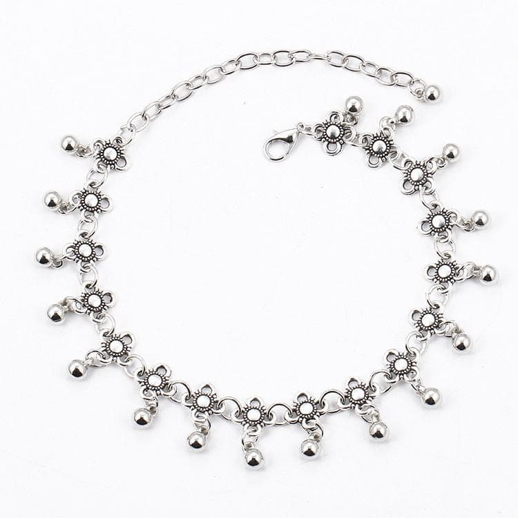 Bracelet Foot Jewelry Pulseras Retro Anklet for Women Girl Ankle Leg Chain Charm Bracelet