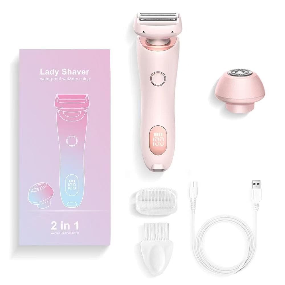 Display Private Parts Shaving Machine 2-in-1 Women's Hair Trimming Shaving Instrument Electric Hair Remover Whole Body