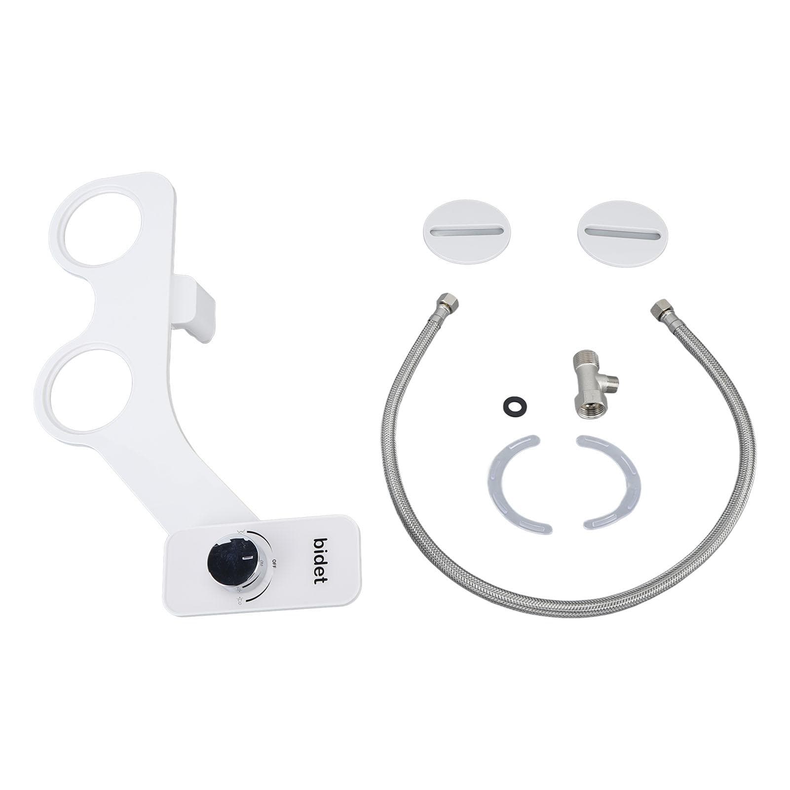 Bidet Attachment for Toilet Self Cleaning Nozzle Water Pressure Adjustable G1/2 Water Bidet Toilet