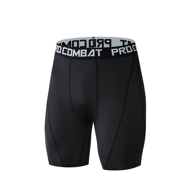 2025 men's and women's casual quick drying compression sports shorts, suitable for basketball, soccer, and running L black