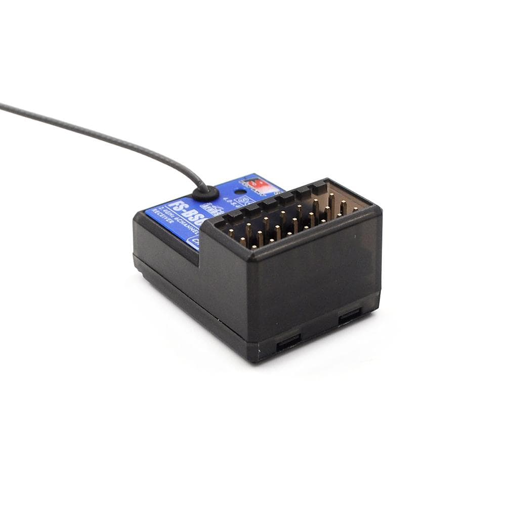 FlySky FS-BS6 Receiver 2.4Ghz 6CH AFHDS2 for FlySky FS-GT5 FS-IT4S Transmitter black