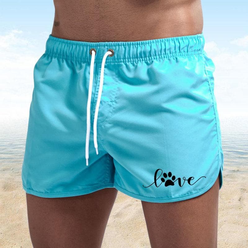 Mens Swimwear Brief Quick Dry Beach Shorts Sexy Swimsuit Summer Swimming Trunks For Bathing Casual Pants Sunga Surf Volleybal L(170-175) 60-73KG