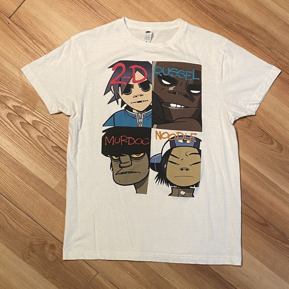 Gorillaz Band Concert Crewneck Unisex T-Shirt L