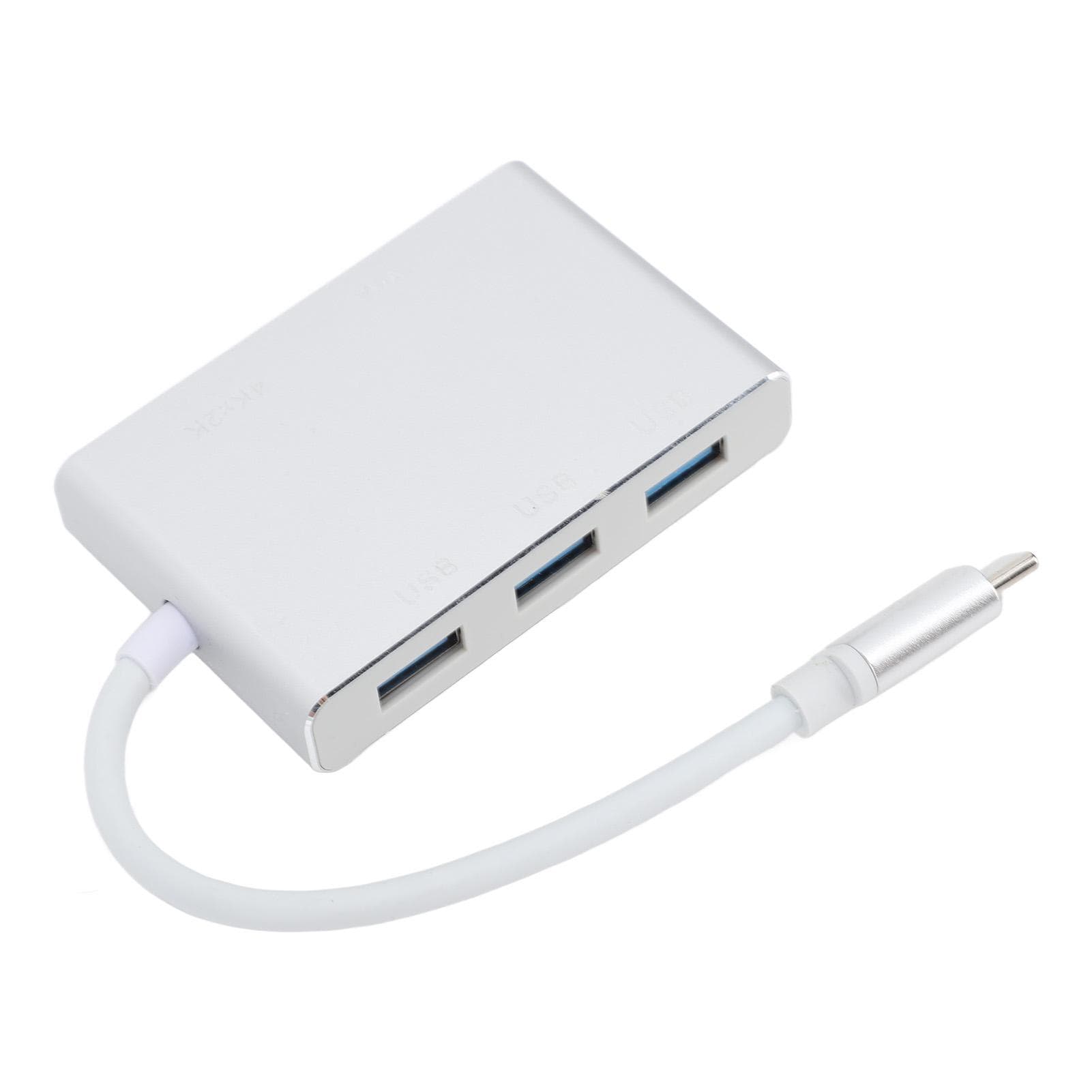 USB C Hub Portable 5 in 1 Type C to USB Multi Port Adapter Splitter with USB 3.0 VGA HD Multimedia