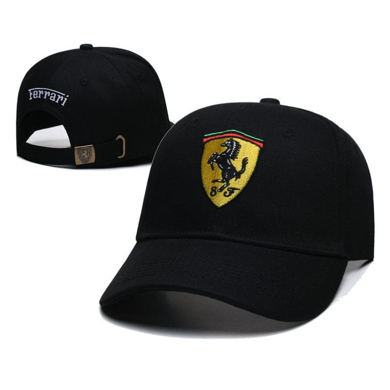 Car Baseball Cap Outdoor Summer Sports Hat Embroidered Men Women Baseball Caps For Ferrari 458 488 599 612 FF F12 Accessories