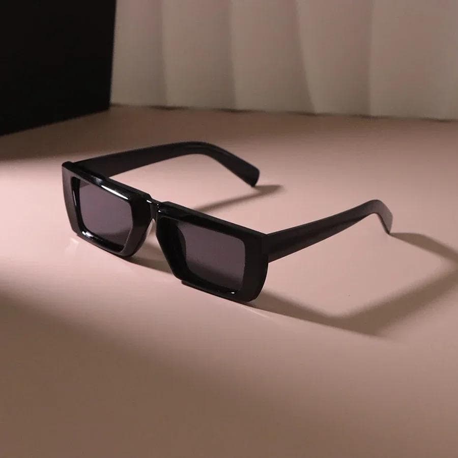 Square Vintage Sunglasses Women Men Designer Retro Frame Sun Glasses Driver Shades Mirror Lens UV Protection Other