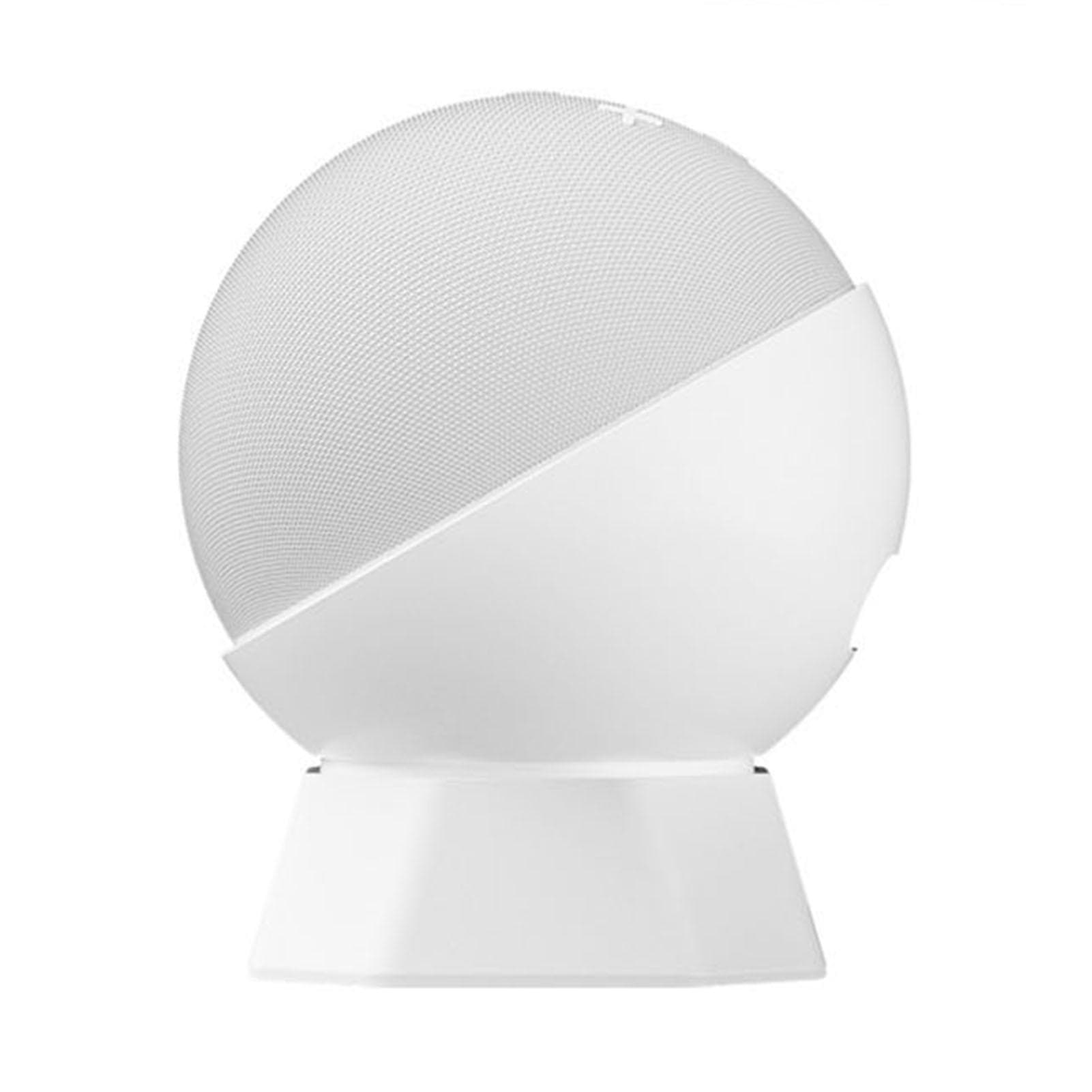 Smart Speaker Stand Scratch Proof Prevent Slip Silicone Tabletop Speaker Base Mount for Dot 4 Dot 5