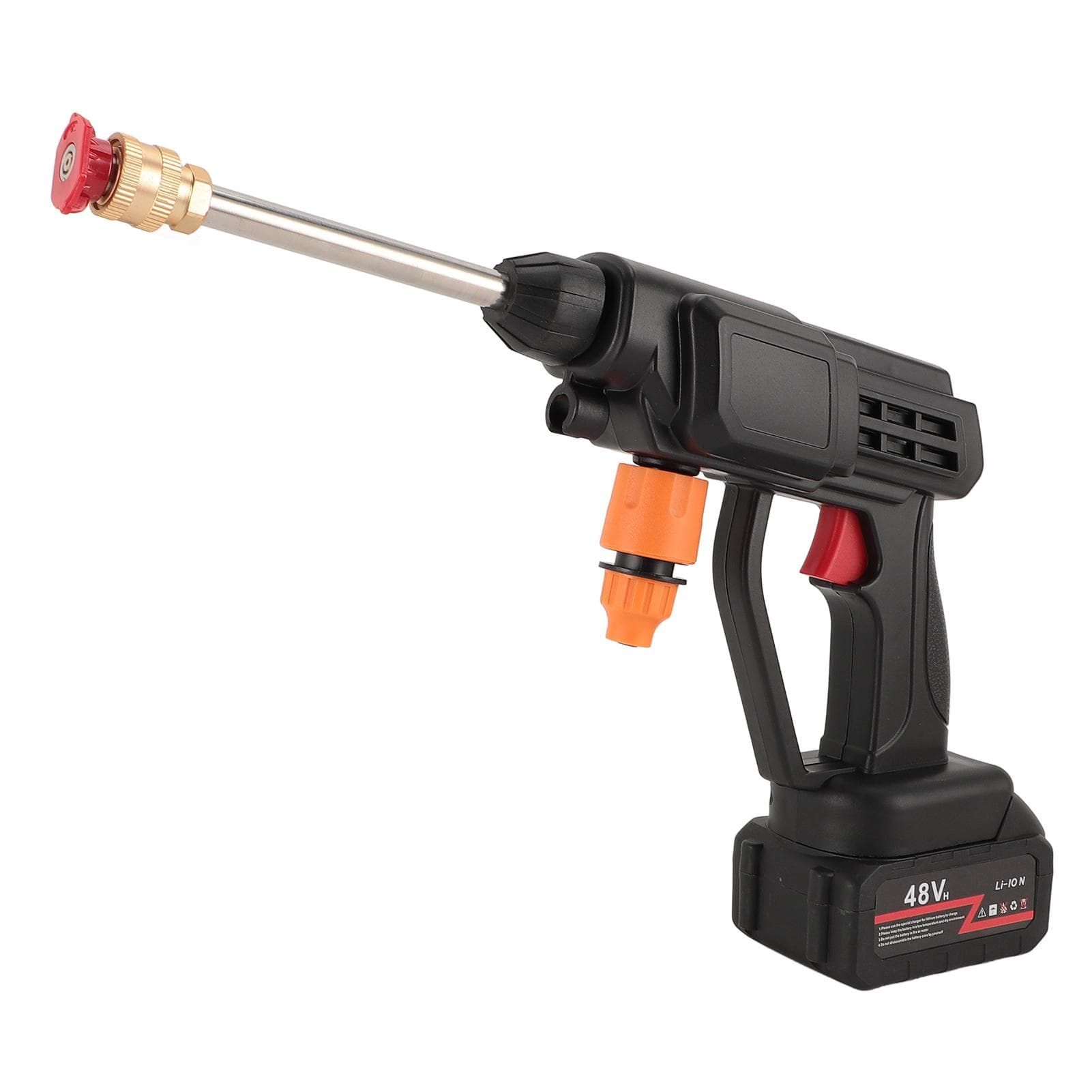 Cordless Pressure Washer 30bar Handheld Battery Operated High Pressure Car Washer with 5 Meters UK Plug
