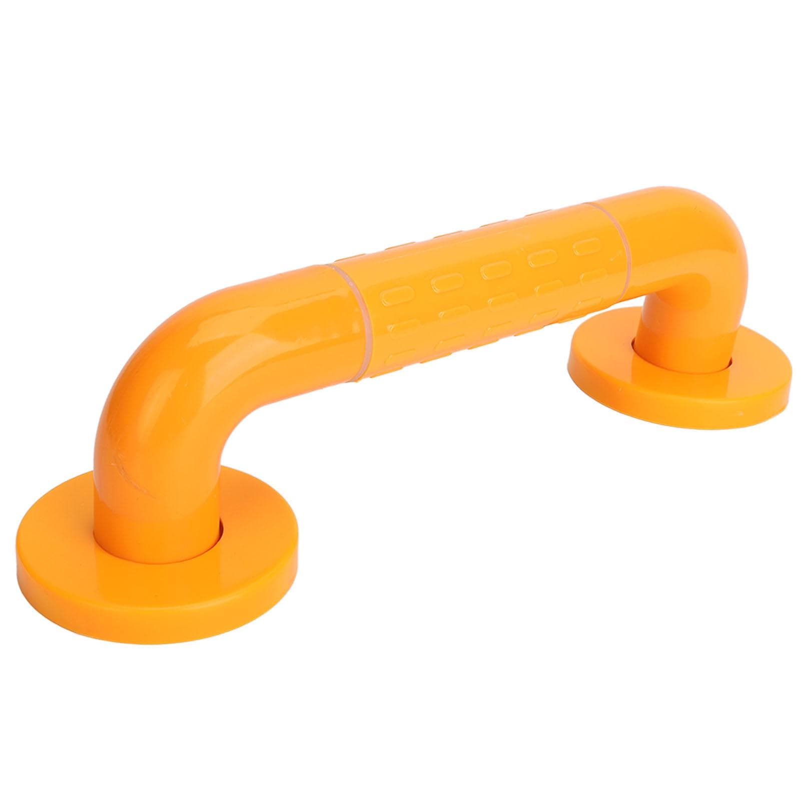 29cm Length Bathroom Grab Bars Prevent Slipping Stainless Steel Safety Hand Bar for Elderly Yellow yellow