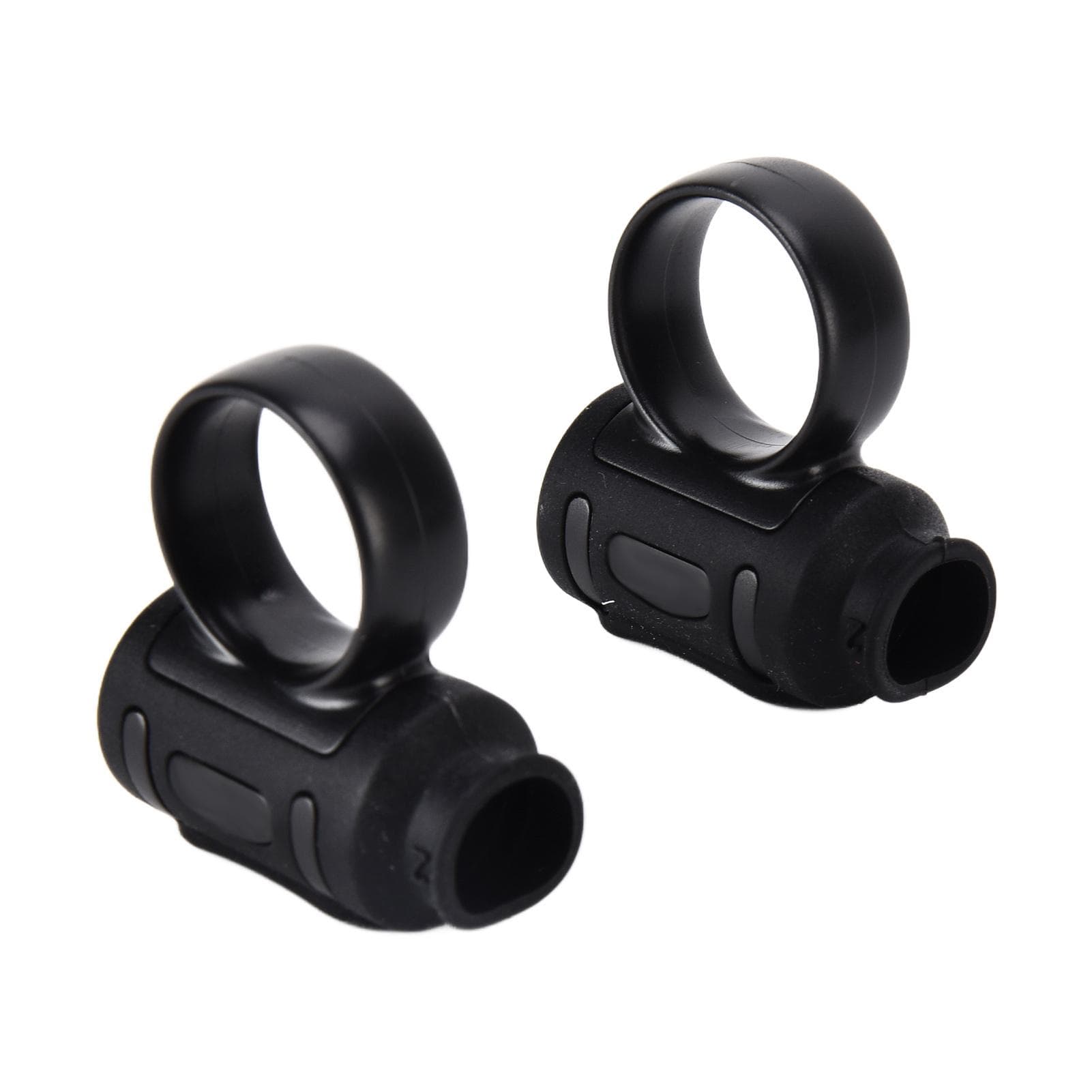 1 Pair Drum Sticks Aid Silicone Finger Controller Jazz Drumstick Control Clip for BeginnersFull black