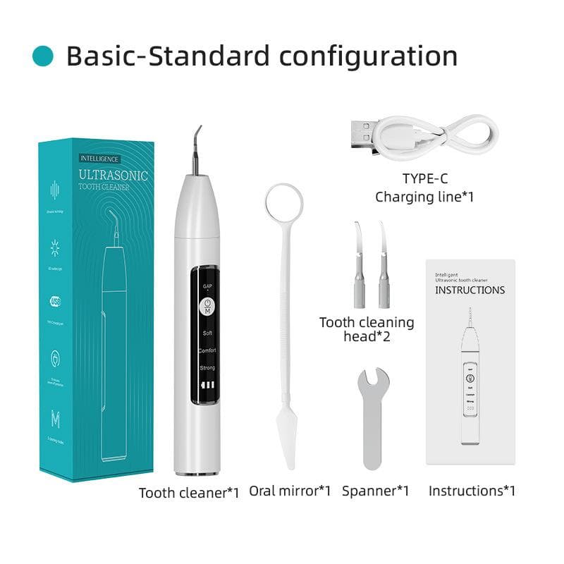 New Home Dental Cleaner Visual Frequency Tracking Ultrasonic Oral Cleaning Removal of Dental Stone Washing Tooth Stains Tooth Beauty Instrument