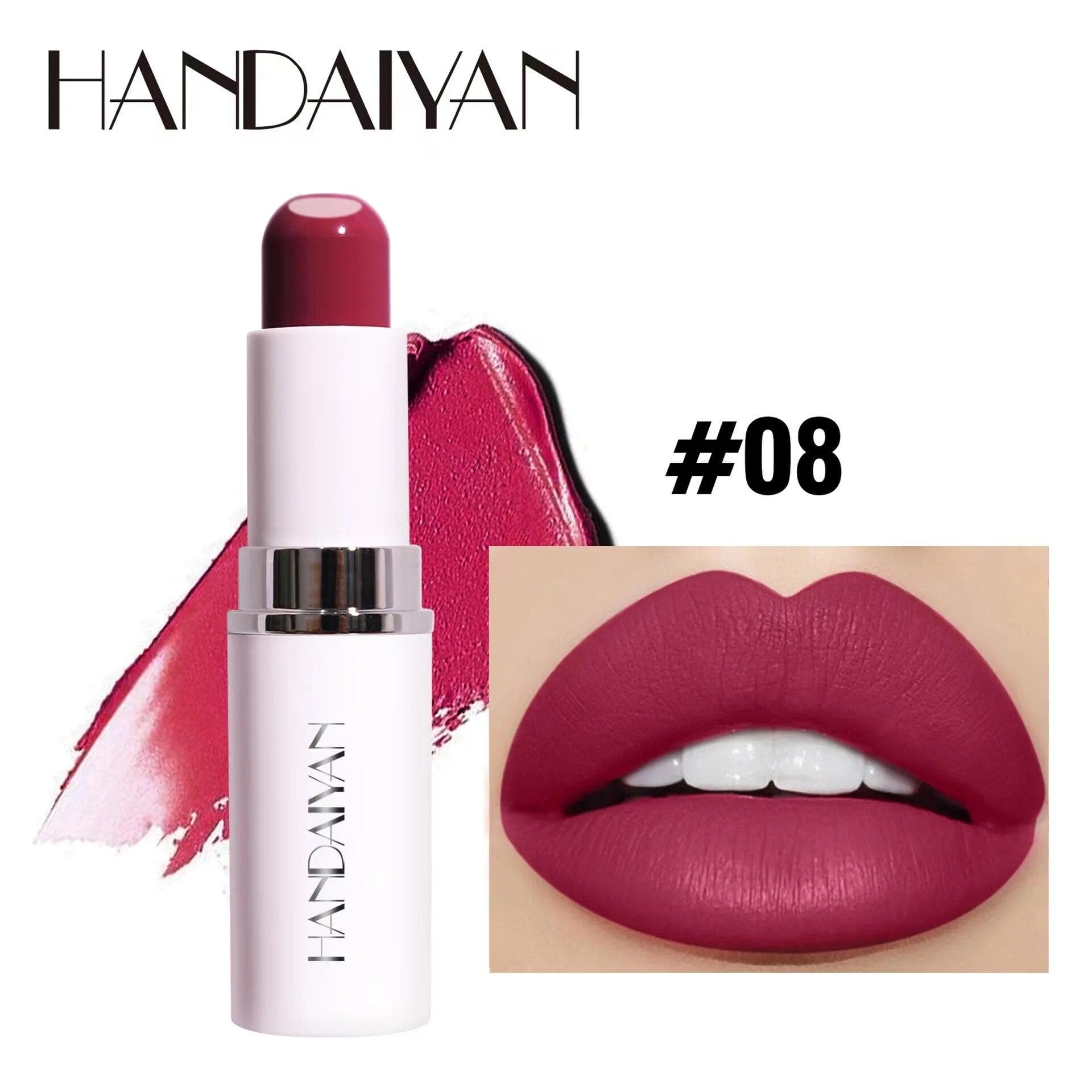 8 Colors Matte Waterproof Velvet Nude Lipstick Sexy Red Lip Makeup Long Lasting Lip Gloss Lip Tint