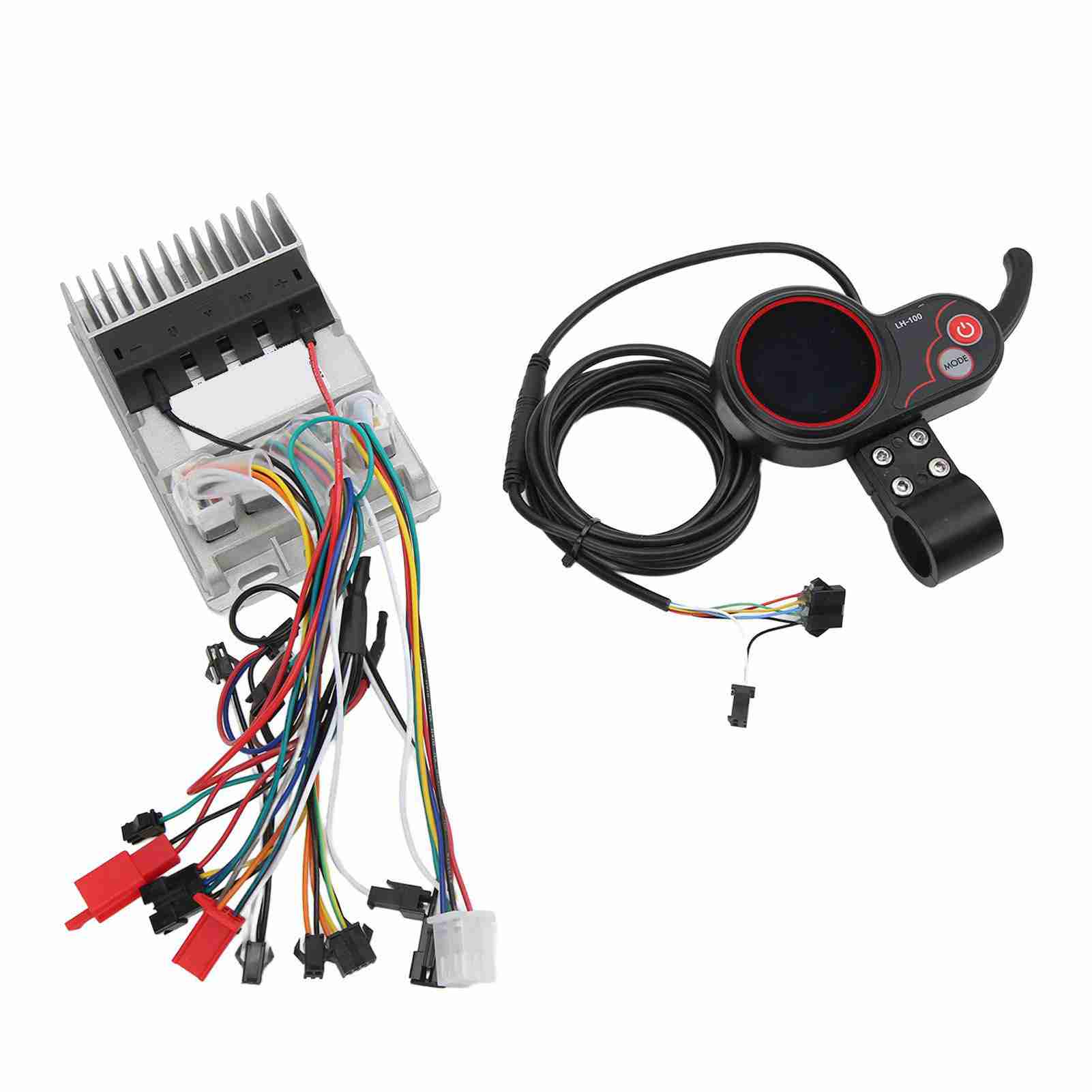 48V 60V 500W Brushless Motor Controller LH100 LCD Display Set 3 Mode Sine Wave Controller Kit for