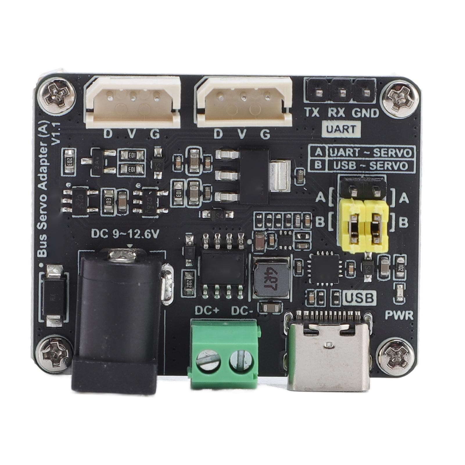 Serial Bus Servo Driver Board for ST SC Series Serial Bus Servos Up to 253 Integrate Servo Power
