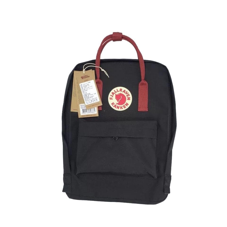 Trendy Fjallraven Fox Backpack Waterproof Outdoor Travel Bag 16 And 20 Sizes Black,7L
