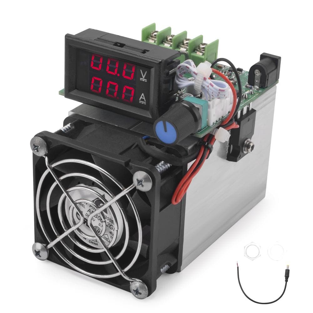 250W Upgraded Electronic Load Meter 1-100V Input Voltage LED Display with Power Lockout Current 100W multicolour