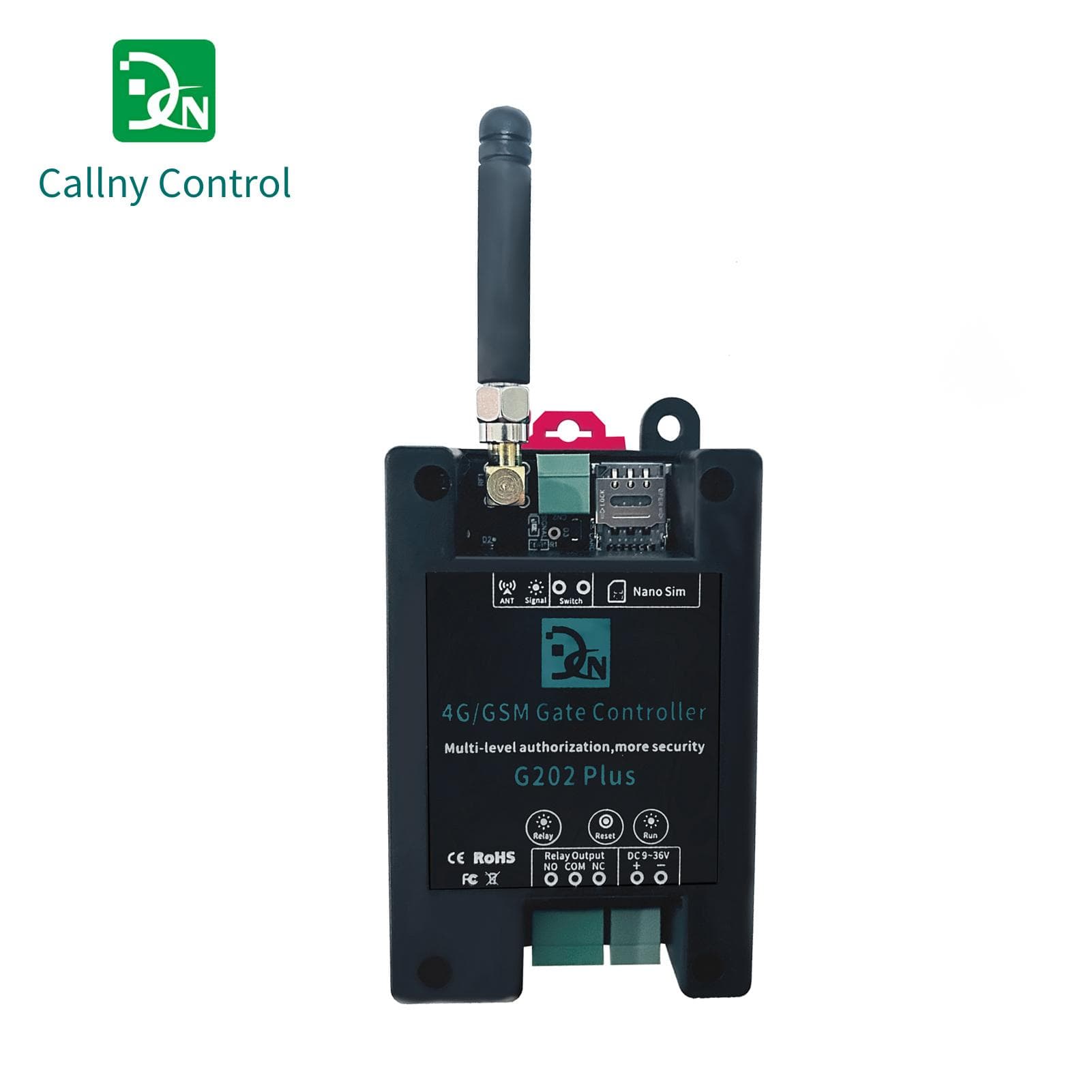 4G/GSM G202Plus Gate Controller Wireless Remote GSM Gate Opener Authorizing Regular Users is not black