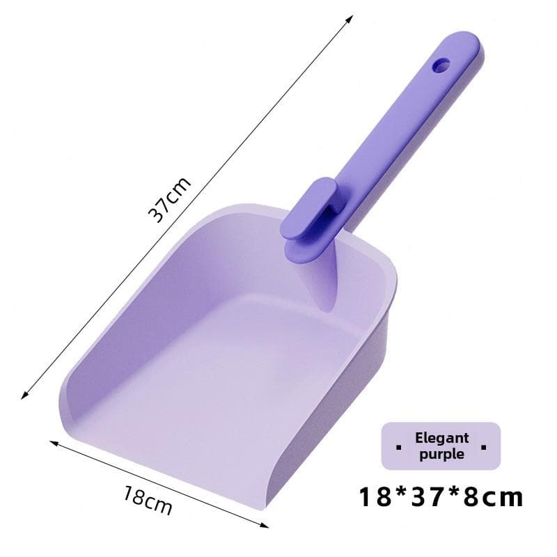 Dopamine Macaron for Cats Large Cat Litter Shovel Can Be Hung Large Handle Cat Litter Box Shovel Feces Pet Supplies 18*37*8