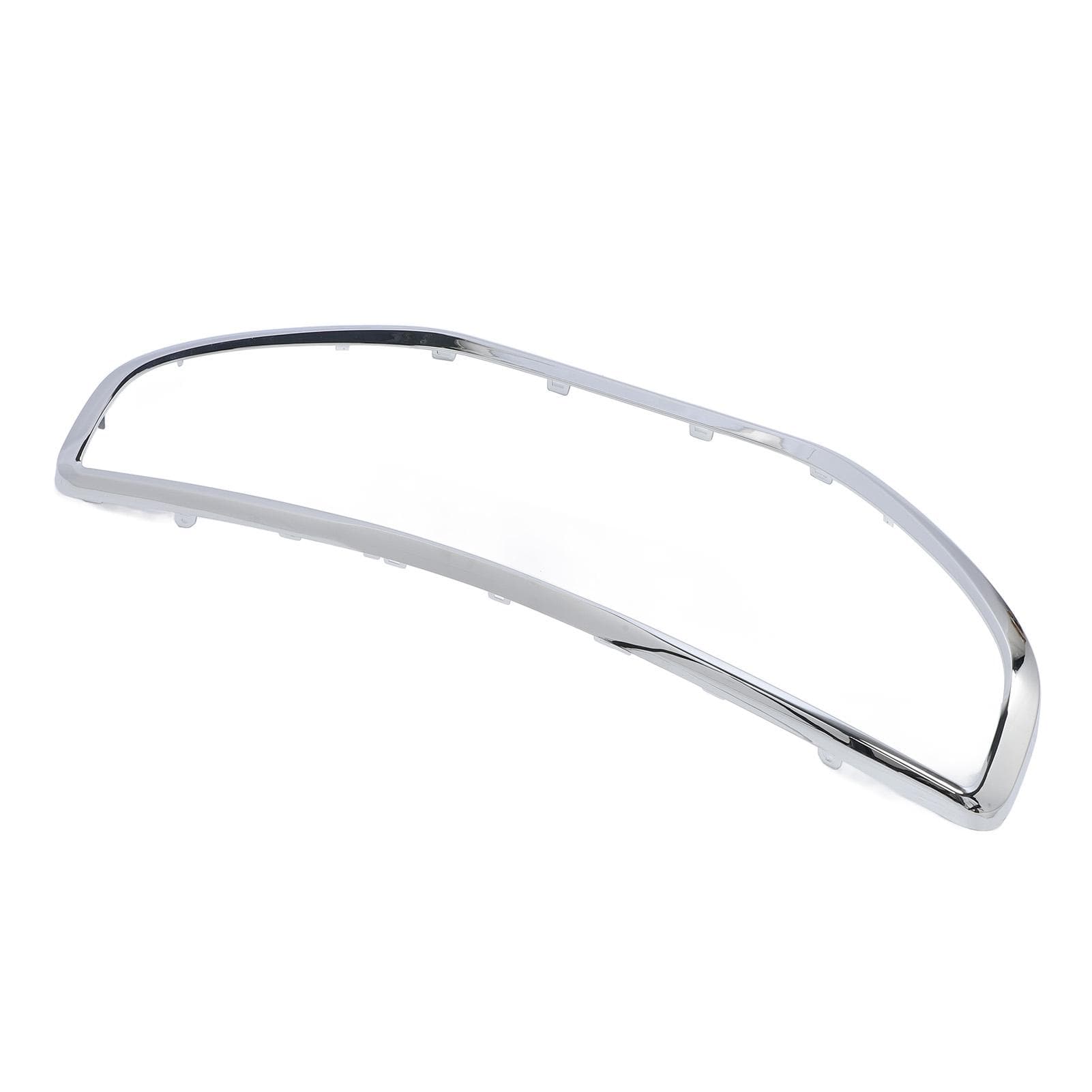 Front Bumper Grille Trim 1608112180 Chrome Reliable Protection Front Bumper Grille Cover Trim for