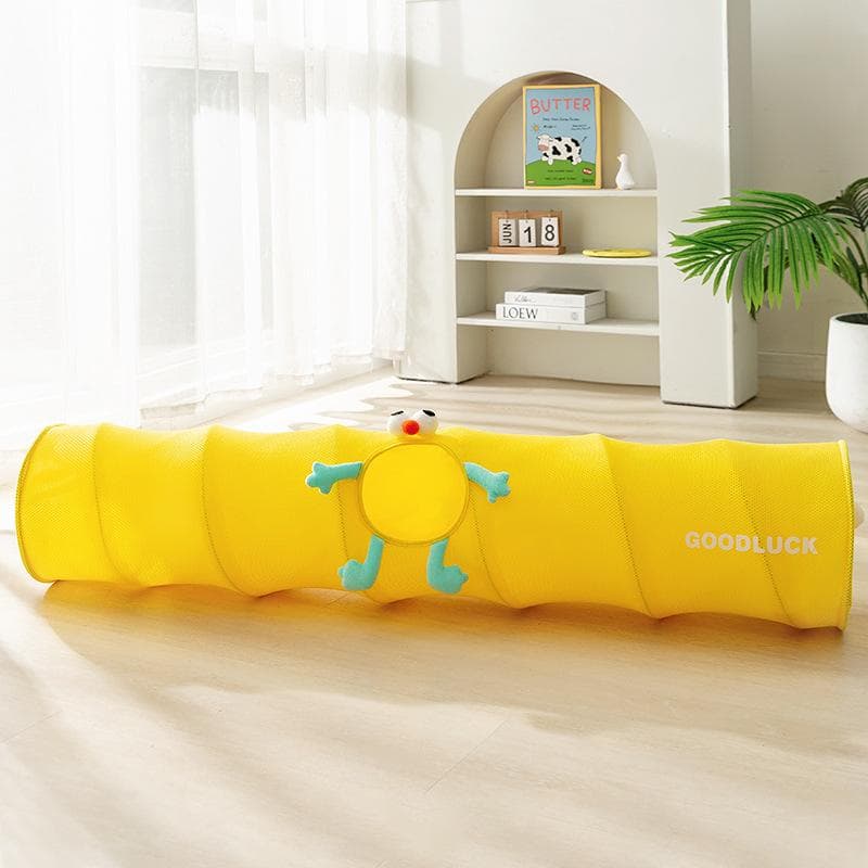 Cat Rolling Cage Toy Straight Sandwich Cat Tunnel Cat Nest Universal In All Seasons Breathable Foldable Pet S
