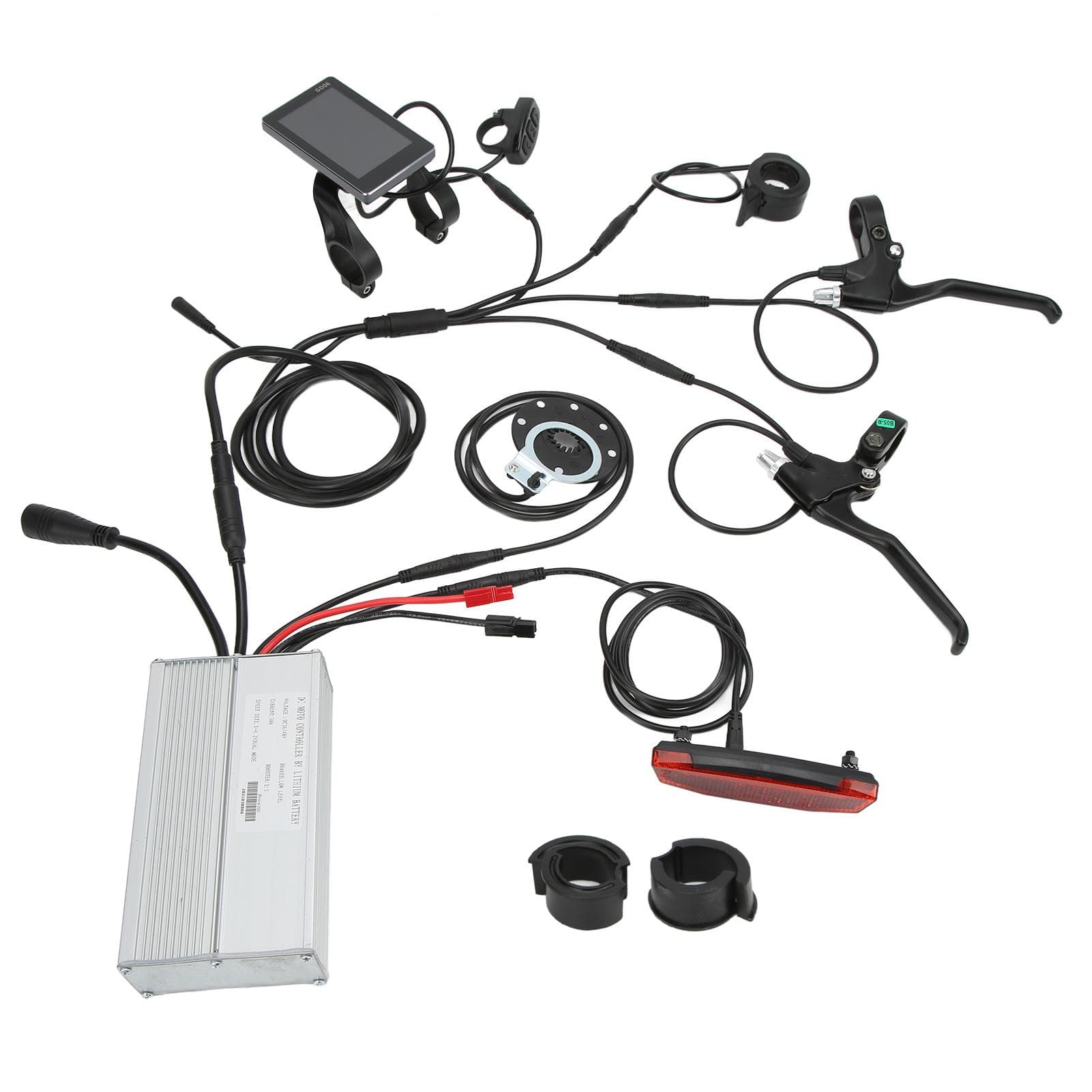 36V48V 1000W Electric Motor Controller Kit 30A Motor Controller with GD06 LCD Panel 130X Throttle