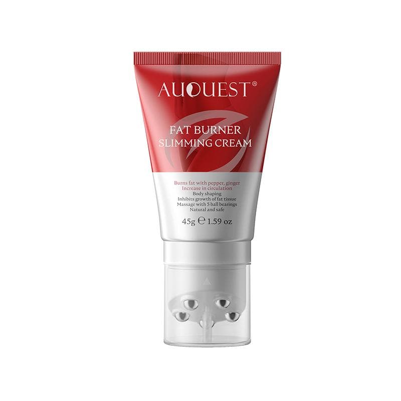 AUQUEST Fat Burner Slimming Cream Cellulite Remover Loss Weight for Belly Massage Body Care Cream red