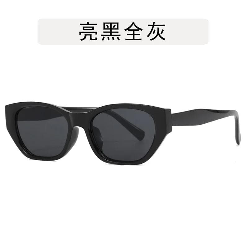 New Trendy Cat Eye Sunglasses for Women Men Fashionable UV Protection Outdoor Skiing Casual Gafas De Sol