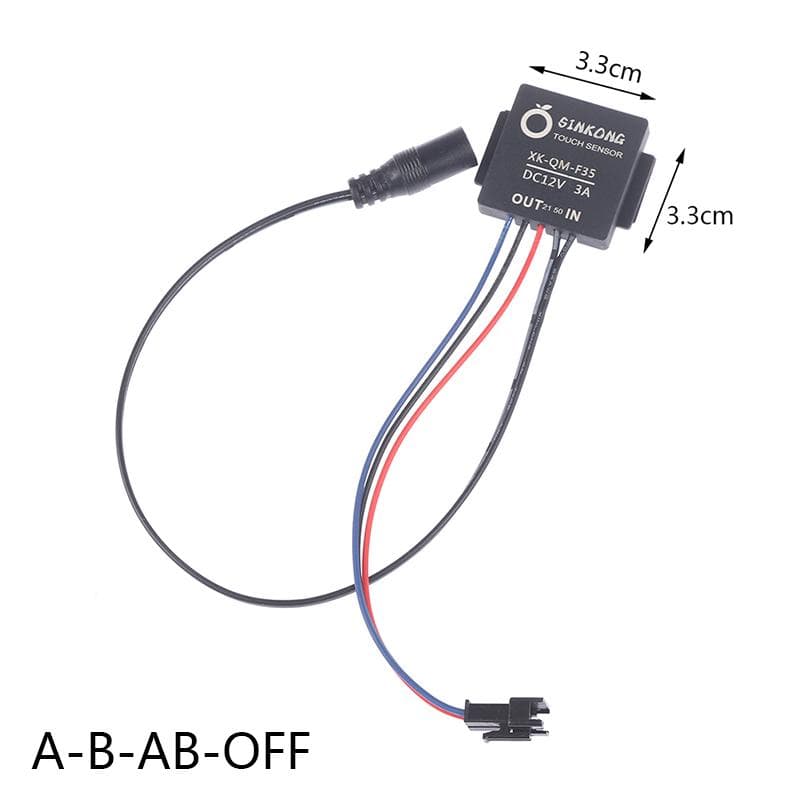 1Pc Bathroom Mirror Switch Touch Switch Sensor For Led Light Mirror Headlight
