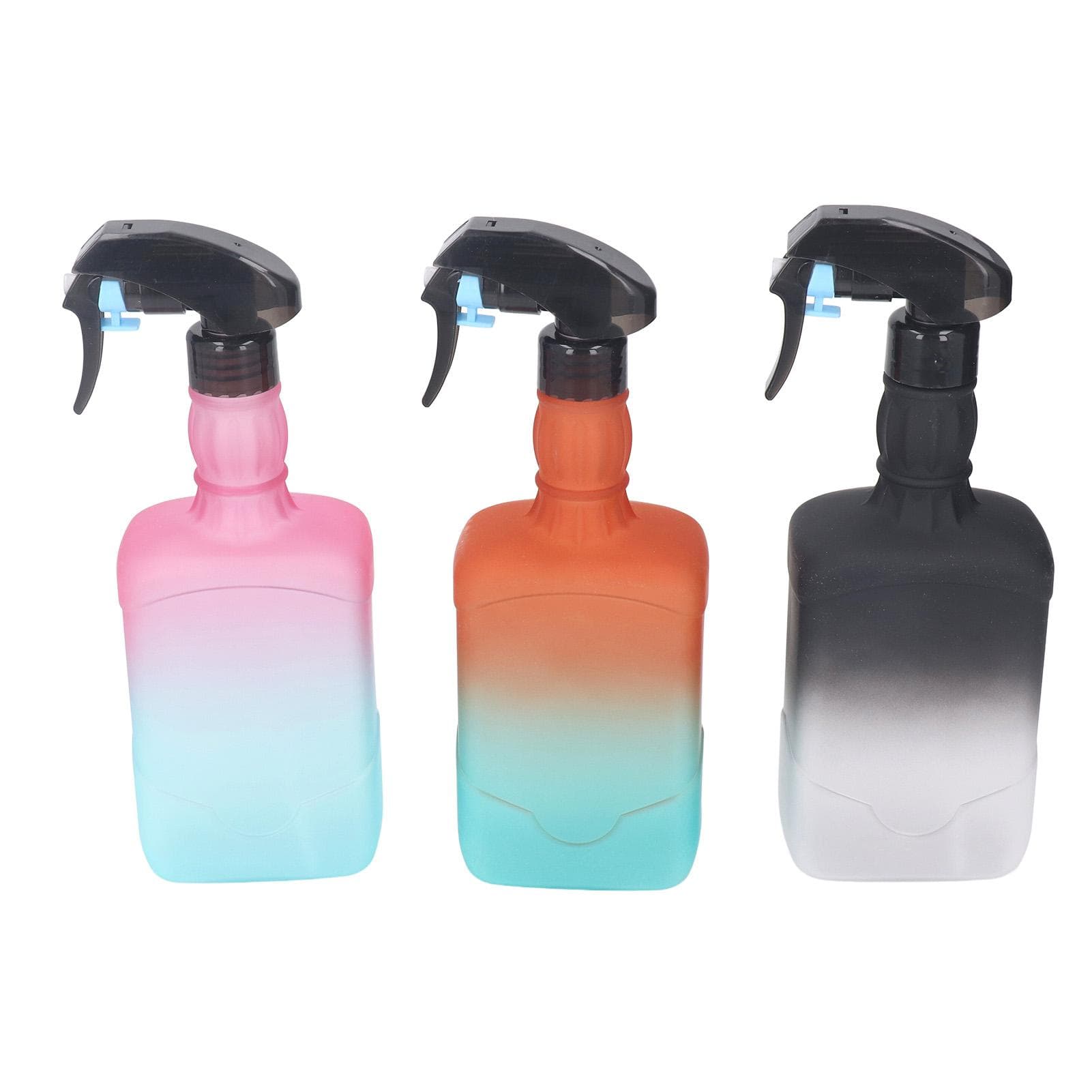 3pcs Spray Bottle Refillable Empty Adjustable Mist Water Spray Bottle for Home Hair Salon Barber