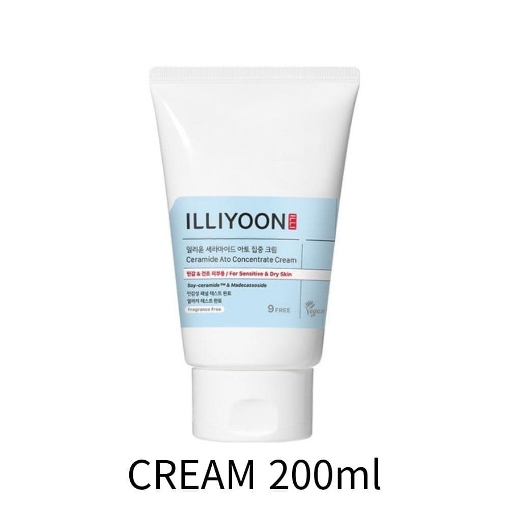 [ILLIYOON] Ceramide Ato Lotion 350ml, 508ml/ Ato Concentrate Cream 200ml, 500ml Cream 200ml