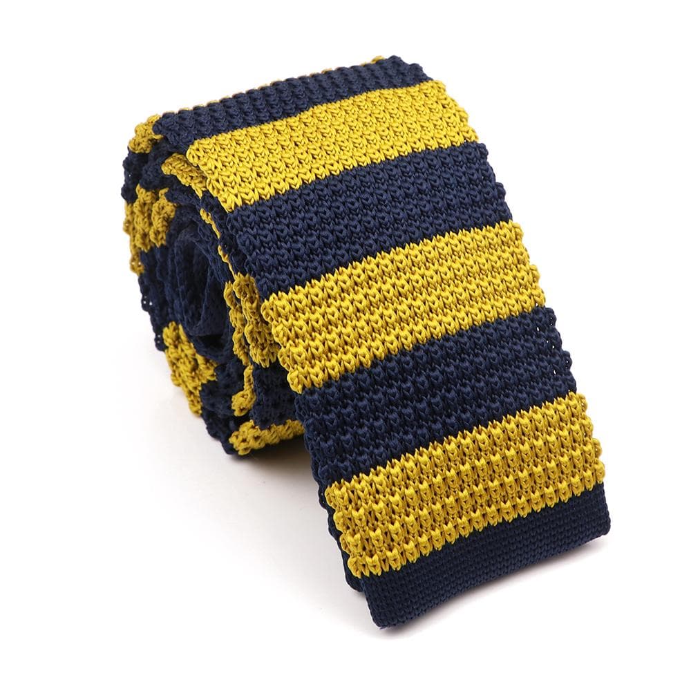 Men's, Solid Color, Knitted Tie, Leisure, Slim Neckties, Wedding, Business,