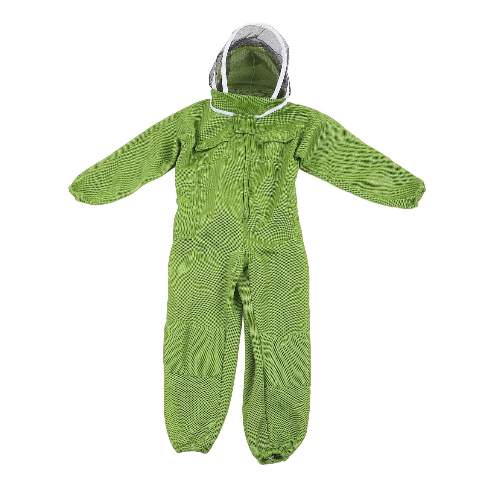 Beekeeping Suit Professional Breathable Full Body Beekeeper Suit with Round Veil HatXXL XL